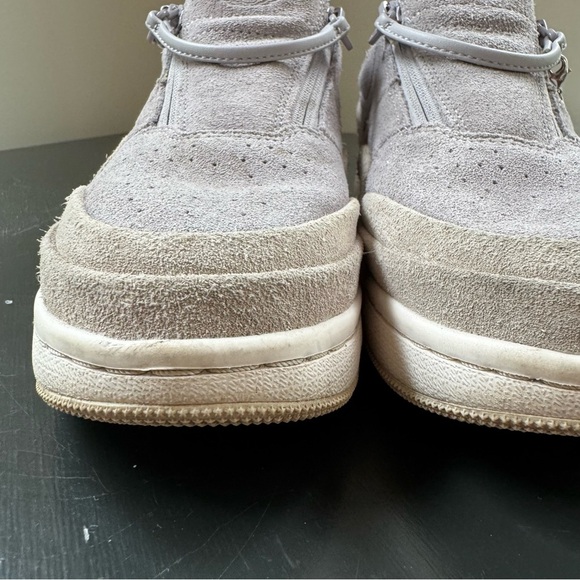 Nike‎ Jordan 1 Jester XX Lug Sole Jumpman Zipper Atmosphere Gray Suede Sneakers - Picture 9 of 14